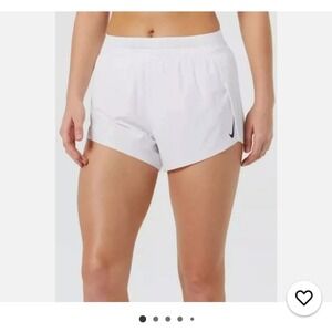 Nike White Athletic Shorts